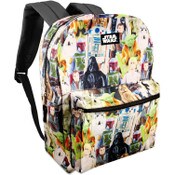 Wholesale - 16" STAR WARS PRINT ALL OVER BACKPACK C/P 12, UPC: 840716273868